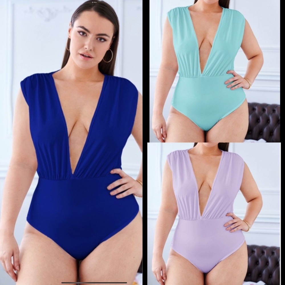 3 plus size bodysuits